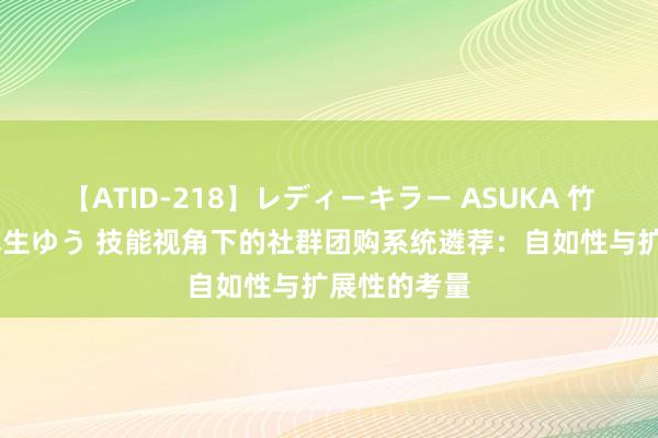 【ATID-218】レディーキラー ASUKA 竹内紗里奈 麻生ゆう 技能视角下的社群团购系统遴荐：自如性与扩展性的考量