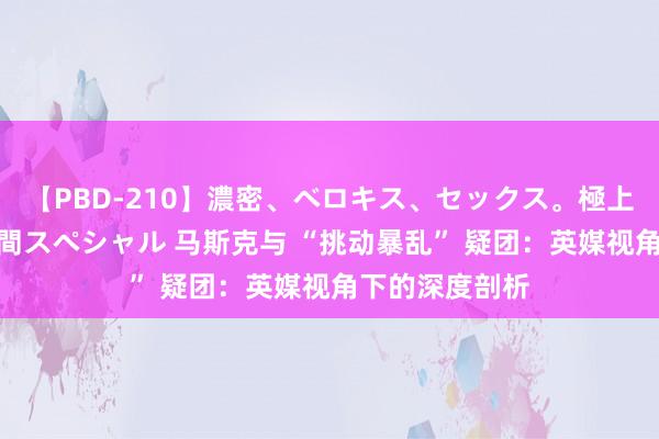 【PBD-210】濃密、ベロキス、セックス。極上接吻性交 8時間スペシャル 马斯克与 “挑动暴乱” 疑团：英媒视角下的深度剖析